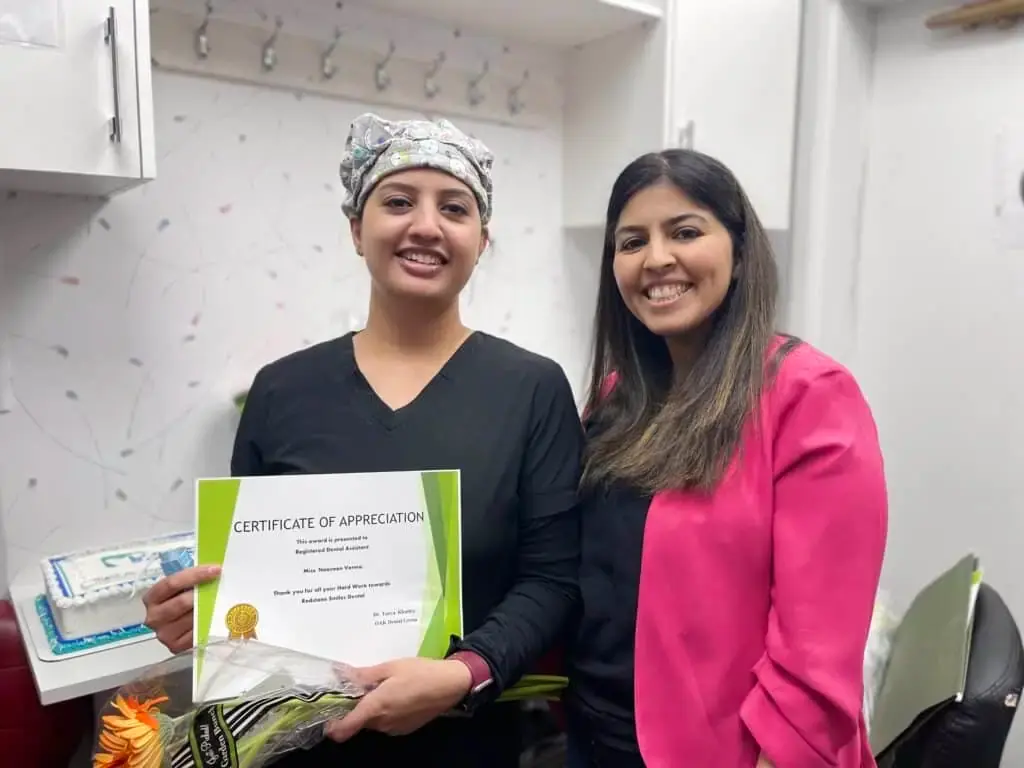 London Square Dental Calgary team during Dental Assistants Appreciation Week
