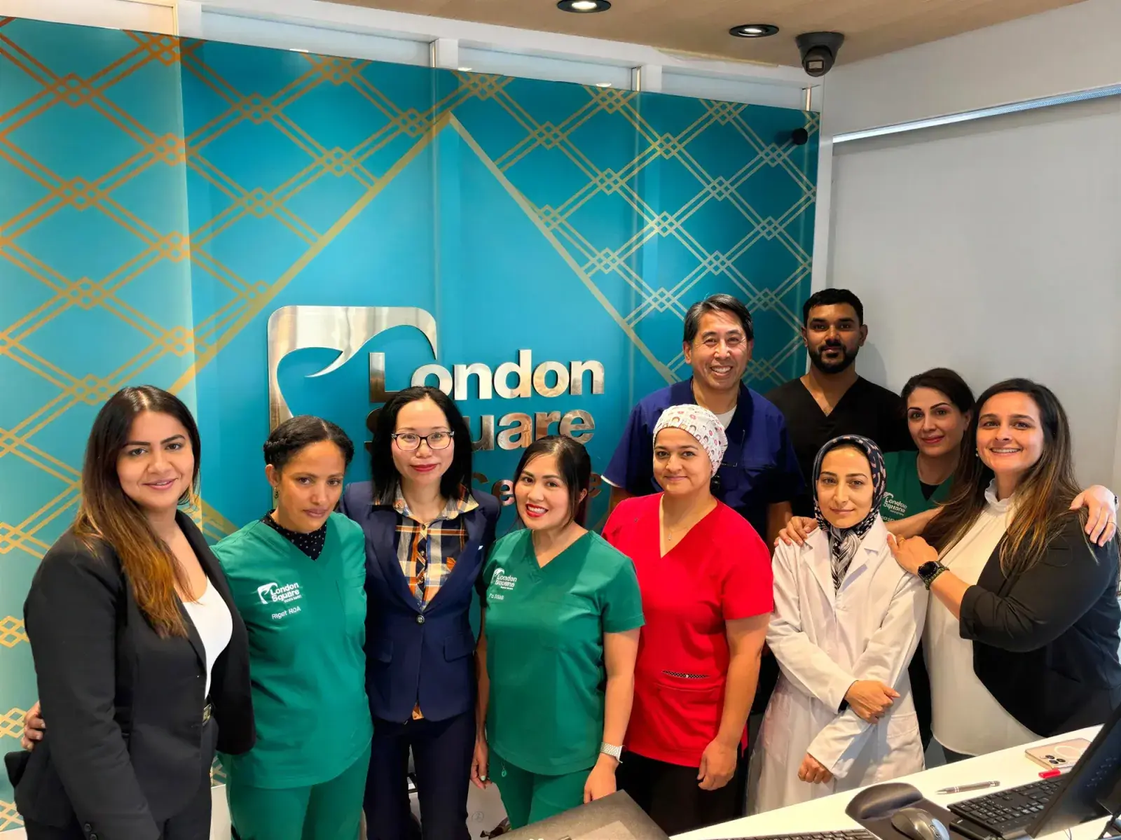 London Square Dental team media and community